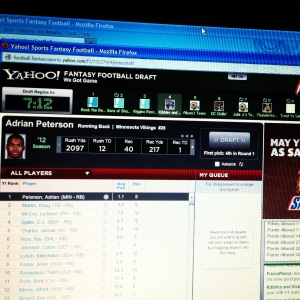Drafted for Fantasy Football - booyah!