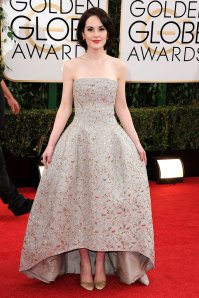 Michelle Dockery - I love the hemline and she just looks so delicate and lovely.
